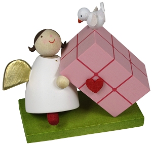 Schutzengel von Günter Reichel Schutzengel mit Päckchen