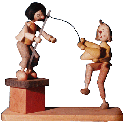 Wilhelm-Busch-Figuren von KWO Max und Moritz