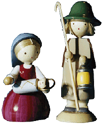 Krippenfiguren aus den Werkstätten Flade Krippen