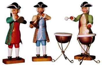 Barockmusiker aus der Werkstatt Walter Werner Barockmusiker