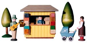 Marktstand Zeitungsbude