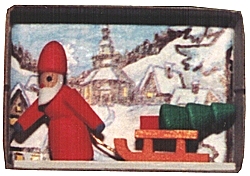 Dregeno Zündholzschachtel Ruprecht (Dregeno 028/025) Erzgebirgische Volkskunst: Miniaturen in der Zündholzschachtel - 'Ruprecht'