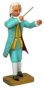 W. Werner Barocke Musiker Dirigent (W. Werner 2908) Erzgebirgische Volkskunst: Barocke Musiker Dirigent