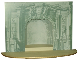 W. Werner Barocke Musiker Bühne (W. Werner 2909) Bühne für Barockmusiker