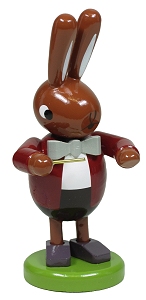 Leichsenring Osterhase Dirigent (Leichsenring, 224/698) Osterhase 'Dirigent', Größe: 8 cm