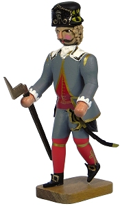 W. Werner Barockbergleute Hüttenverwalter (Inspektor) (W. Werner 2051) Barockbergleute: Hüttenverwalter