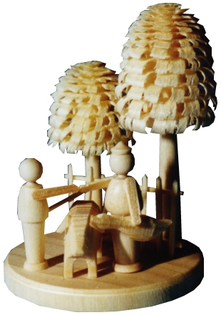 Uwe Uhlig Märchenfiguren Hans im Glück (Uwe Uhlig 1.109.0.0) Erzgebirgische Volkskunst: Märchenfiguren Hans im Glück