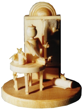 Uwe Uhlig Märchenfiguren Tapferes Schneiderlein (Uwe Uhlig 1.110.0.0) Erzgebirgische Volkskunst: Märchenfiguren Tapferes Schneiderlein