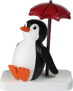 Knut Dietze Pinguin Faulpelz (Knut Dietze 05/10) Erzgebirgische Volkskunst: Pinguin / Faulpelz