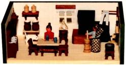 Gunther Flath Stube Bauernstube (Gunther Flath 30/11) Erzgebirgische Volkskunst: Stube / Bauernstube