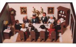 Gunther Flath Stube Silberhochzeitsstube (Gunther Flath 30/44/2) Erzgebirgische Volkskunst: Stube / Silberhochzeitsstube