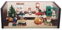 Gunther Flath Stube Weihnachtsstube (Gunther Flath 30/42) Erzgebirgische Volkskunst: Stube / Weihnachtsstube