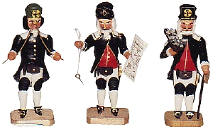 W. Werner Barockbergleute (3)  (W. Werner 2004) Erzgebirgische Volkskunst: Barockbergleute